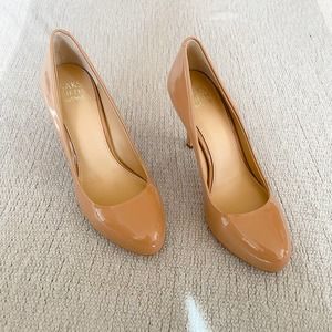 Saks Fifth Avenue Women's Nude Patent Leather Pumps